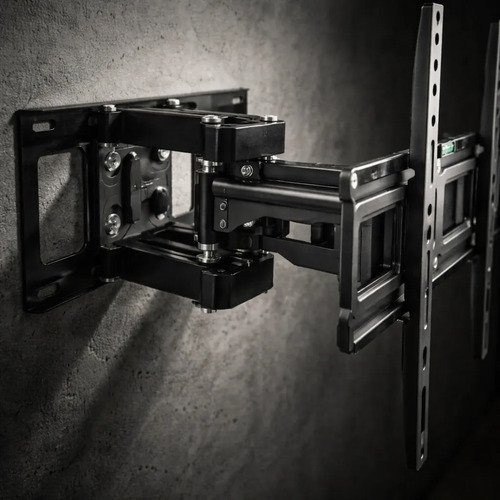 Soporte Tv Giratorio 180° 32-70 PuLG 70kg Con Nivel Yexin Negro - Imagen 3