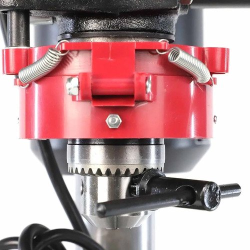 Taladro De Banco 13 Mm Barovo Tbk 13 350w Con Guarda Y Morsa Color Negro - Imagen 4