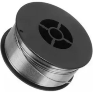 Rollo Alambre Flux Mig Soldar Sin Gas 0,8mm Rollo 1 Kg X 10u Gris