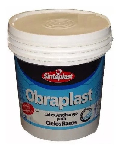 Pintura Cielo Rasos Antihongos Sinteplast 18 Litros Tyt Blanco