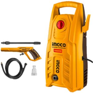 Hidrolavadora 1600w 140bar Motor A Carbones C/autostop Color Amarillo Frecuencia 50hz/60hz