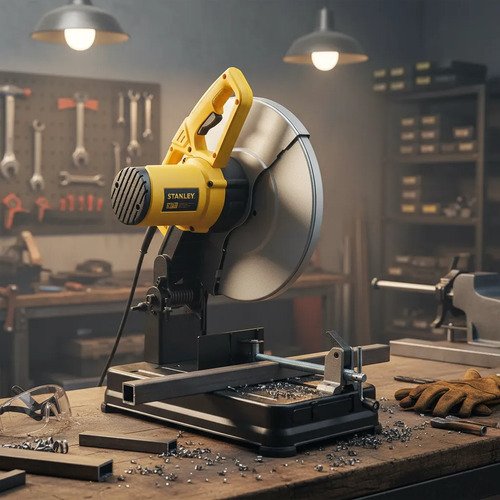 Sierra Cortadora Sensitiva Stanley 14 -2200w Sscc22 K37 Negro - Imagen 2