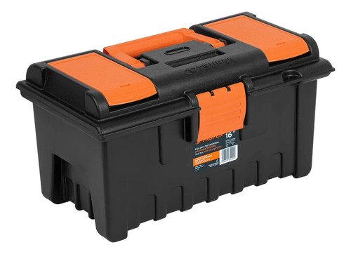 Caja Para Herramientas C/ Ruedas 23' + Caja De 16', Truper Negro Y Naranja Negro/naranja - Imagen 8