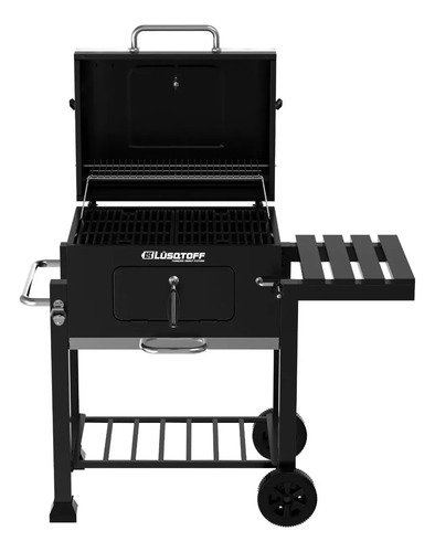 Parrilla Lüsqtoff Par-61 108cm De Ancho 114.5cm Móvil Negro