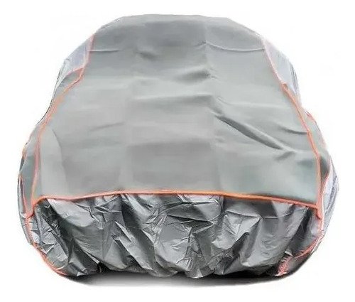 Cobertor Funda Anti Granizo Cubre Auto Forro T/m Gris Oscuro