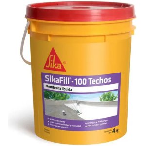 Membrana Líquida Sika Sikafill - 100 Techos 4kg - Verde