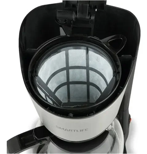 Cafetera Smartlife Sl-cm4313 Semi Automática Negra Y Acero Inoxidable De Filtro Negro/inox - Imagen 4