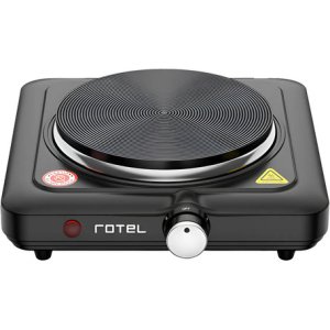Anafe Eléctrico Negro 1 Disco Rotel 1000w Ehogar