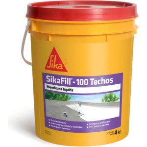 Membrana Líquida Sika Sikafill - 100 Techos 4kg - Terracota