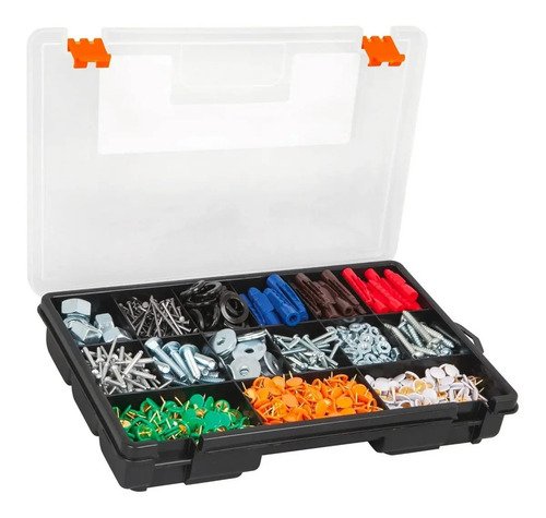 Organizador 11 Pulgadas 15 Compartimentos Truper 19896 Negro - Imagen 2