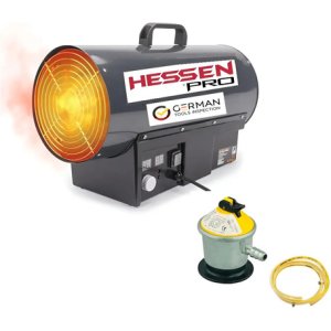 Cañón De Calor Gas Calefactor Hessen German 100.000btu 280m2 Rojo