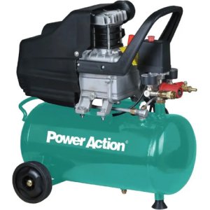 Compresor 50 Litros Power Action - Garantia 1 Año - Tyt Turquesa
