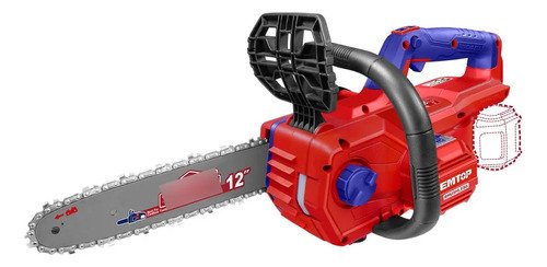 Motosierra 12 (30cm) Bl 20v Motor Sin Escobillas Rojo Con Azul
