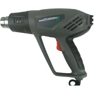 Pistola De Calor 2000w Gladiator Pro Pc800k Gris Oscuro