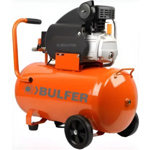 Compresor De Aire Mando Directo Portátil 25 Lts 2 Hp + Kit Naranja 50hz Monofásica 50 Hz