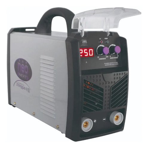 Soldadora Electrodo Inverter Neo 250a Bivoltaje 110v-220v Gris Oscuro