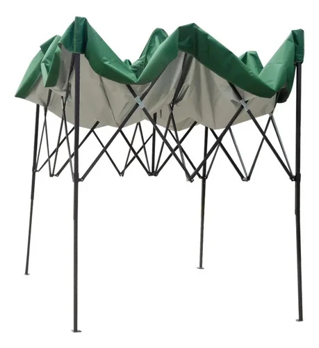 Gazebo Estructural Verano Jardin 3 X 3 Carpa Toldo Verde - Imagen 6