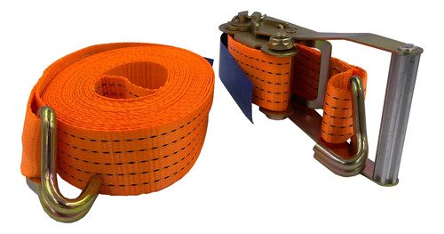 Cinta Con Catraca Malacate Tushop Constructor 9m 5000kg Capacidad De Arrastre 9 Metros