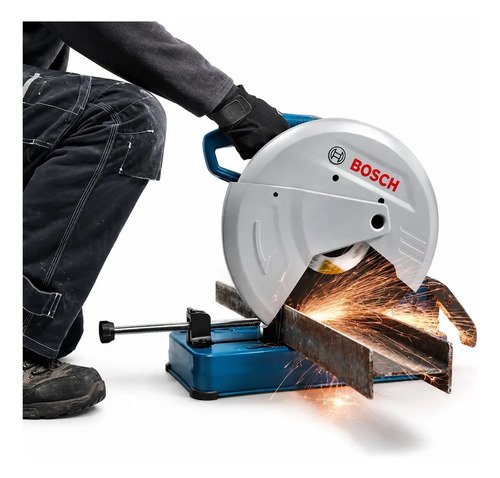 Tronzadora De Metal Gco230 Profesional 2300w 06015b560 Bosch Azul Petróleo - Imagen 3