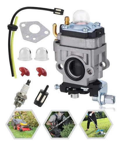 Carburador Para Desbrozadora 52cc, 42cc, 33cc Con Manguera De Sellado ,carburador Para Cortasetos, Desbrozadora, Motosierra - Imagen 7