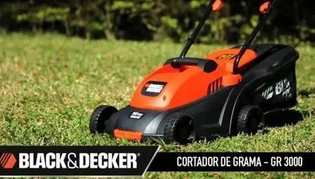 Cortacésped Eléctrica Gr3000 Black & Decker 1000w Reforzada Naranja - Imagen 2