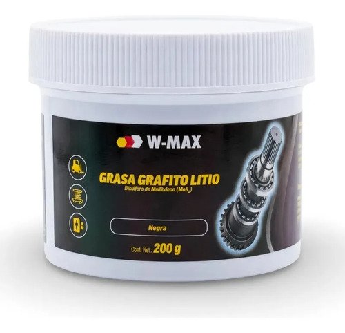 Grasa Grafito Litio Piezas Componentes Auto Moto Domesticos
