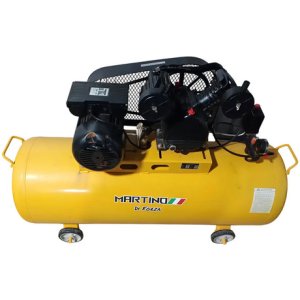 Compresor Martino Di Forza 200 Litros 3 Hp Amarillo