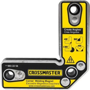 Escuadra Magnética Esquina 11kg 3ángulos Crossmaster 9932254