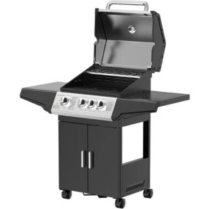 Parrilla A Gas Enxuta Pgenx543 Plateada 2 Hornallas