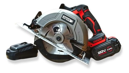 Sierra Circular Inalámbrica Brushless Equus 165mm Color Rojo Frecuencia 50hz 50 Hz - Imagen 3