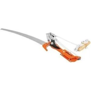 Cortaramas De Altura Serrucho Tijera Poda 14 Truper Tr82 Tyt Naranja