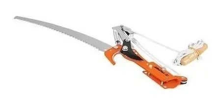 Cortaramas De Altura Serrucho Tijera Poda 14 Truper Tr82 Tyt Naranja