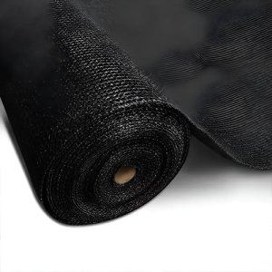 Tejido Malla Sombra Doble De 4mt De Ancho  100mt 30% Sombra Negro