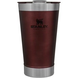 Vaso P/cerveza Stanley Con Destapador 470ml Promoción Verano Color Wine/bordó Beer Pint Con Tapa