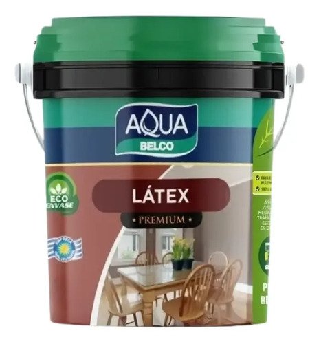 Pintura Premium Interior Belco Aqua Superlavable 18l -tyt Blanco Mate