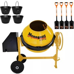Hormigonera Menegotti Industrial 400l 2hp Volteo Regalos Tyt