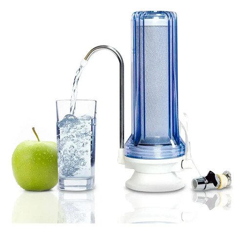 Filtro Purificador De Agua Para Mesada Blanco