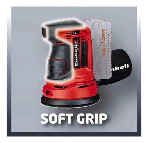 Lijadora Roto Orbital Inalámbrica Einhell Expert Te-rs 18 Li Solo Roja 18w 18v Rojo - Imagen 3