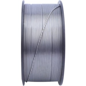 Rollo De Alambre Flux Para Soldar Sin Gas 0,8mm 1 Kilo Plateado
