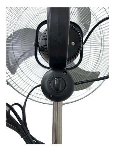 Ventilador De Pie Adkar 12 Pulgadas Plateado 50w 5 Aspas Metálicas 30.48 Cm 50 Hz 5 Aspas Azul 3 - Imagen 5