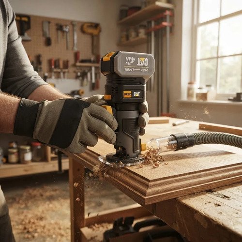 Router De Mano Para Madera 18v Sin Batería Dx82b -tyt - Imagen 2