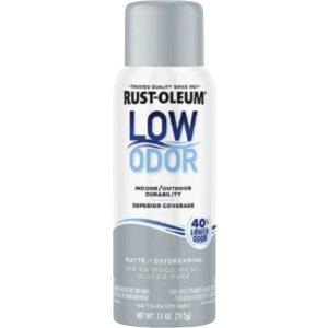 Esmalte Aerosol Al Agua Sin Olor Rust Oleum Colores 312gr Celeste Nube