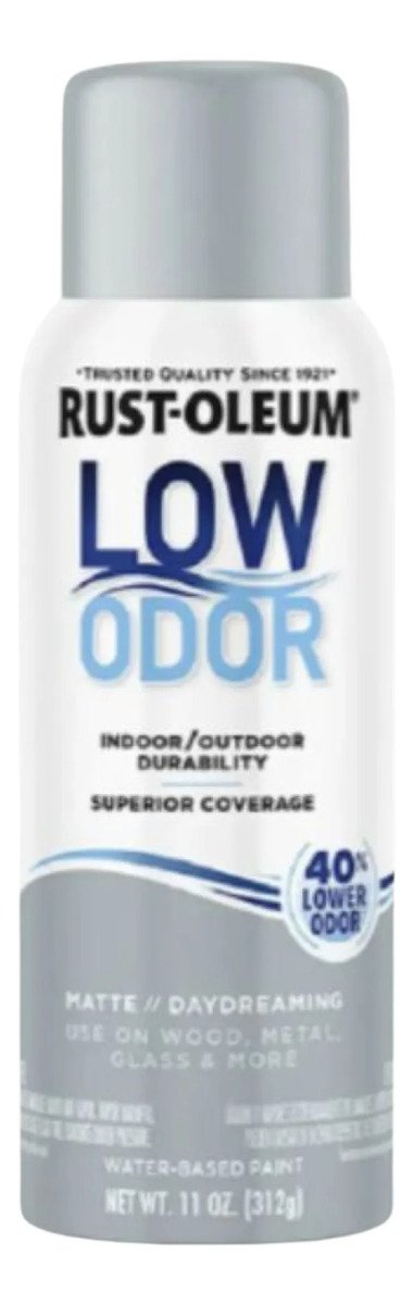 Esmalte Aerosol Al Agua Sin Olor Rust Oleum Colores 312gr Celeste Nube