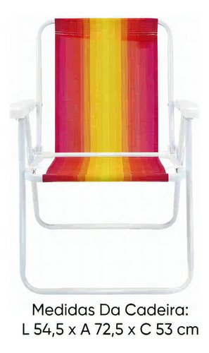 Silla Naranja De Acero Alto Para Piscina, Balcón Y Playa, 110 Kg - Imagen 6
