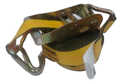 Catracas Kinedyne De 2 + Cinta De 9 Mts. Sujeción De Carga Amarillo