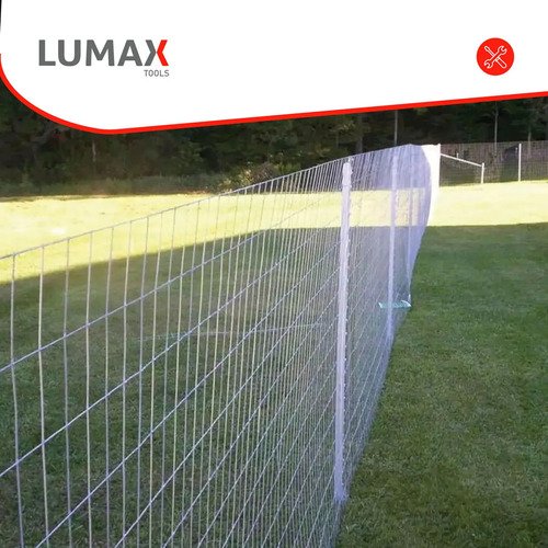 Rollo De Malla Electrosoldada Galvanizada Lumax 1.0x25mts Plateado - Imagen 7