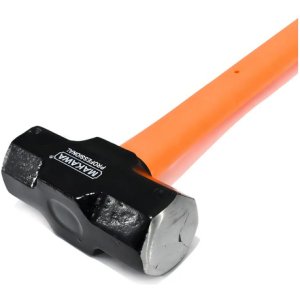 Makawa Mk-ma6l Marron 6 Libras Cabeza Acero Mango Fibra Hexagonal