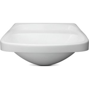Lavatorio Plástico Blanco 36x26-duke Ld000100 Pileta Blanco Brillante