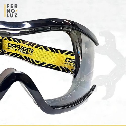 Antiparras De Seguridad Proteccion Antiempaño Steelpro Everest Color Del Cristal Transparente - Imagen 4