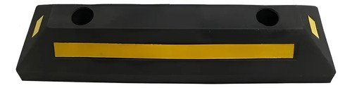 Tope Tranca Para Estacionamiento/parking/garage Reflectivo Negro